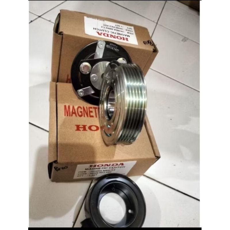 magnet clutch AC mobil Honda Brio