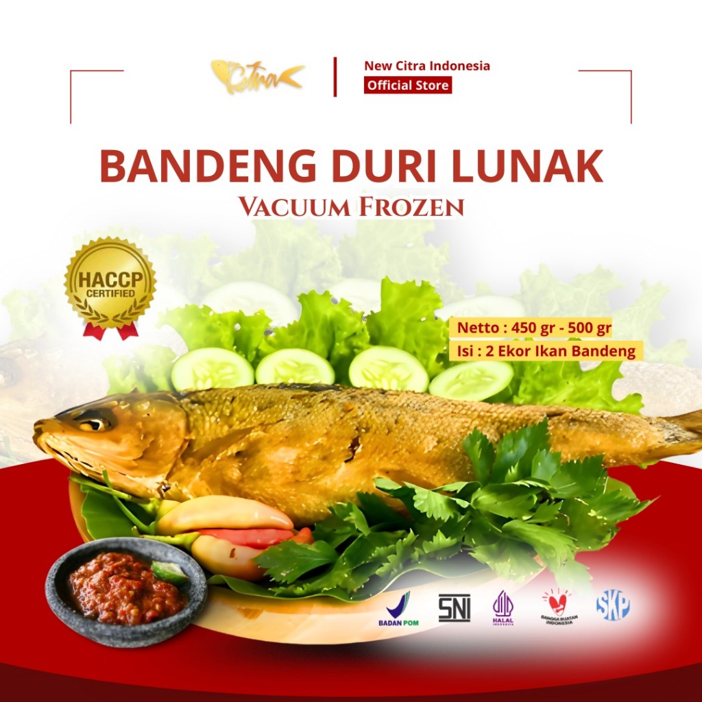

TERMURAH BANDENG PRESTO DURI LUNAK SPESIAL ISI 2 VACUUM FROZEN NEW CITRA