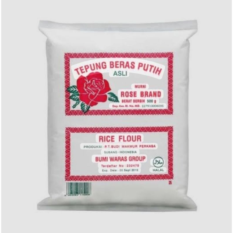 

Tepung Beras Putih Rose Brand 500 g