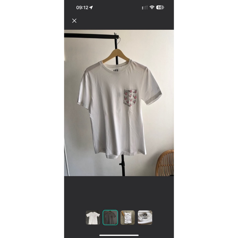 Uniqlo x kaws carousell baju