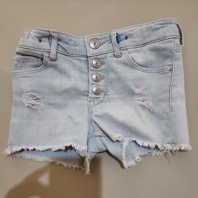 preloved jeans celana pendek anak perempuan hotpants denim hnn h&m hm kids girl