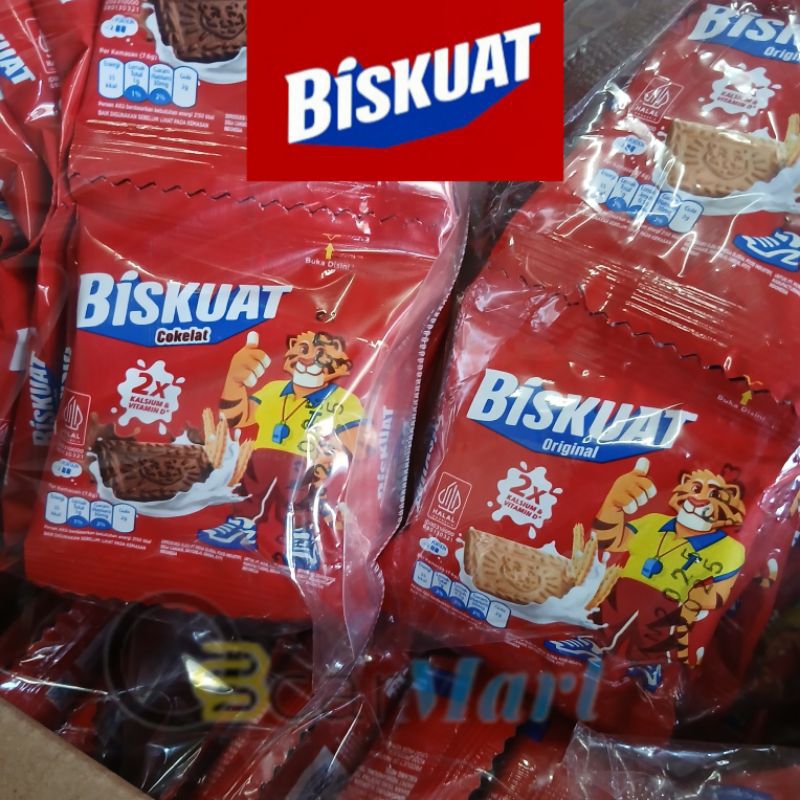 

orins BISKUAT 1 Pak isi 20 pcs Biskuit Mini 7.6gr Original Coklat