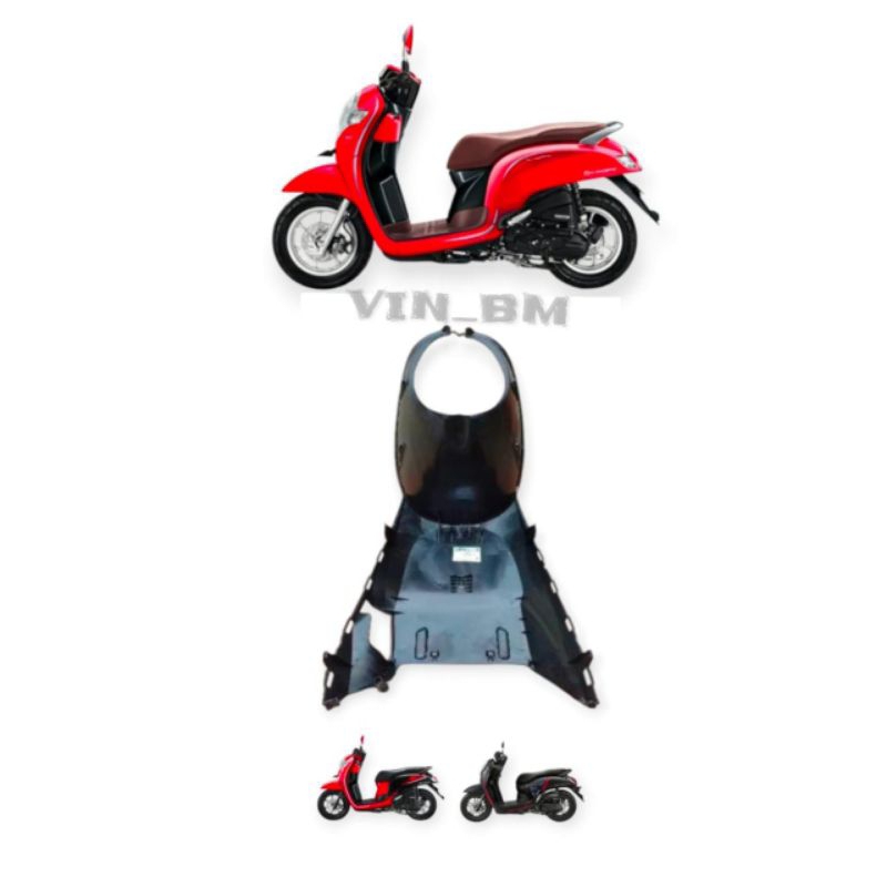 Jual Dek Kolong / Bawah Motor Scoopy FI Tahun 2017-2018-2019 MURAH | Under Cover Body Scoppy