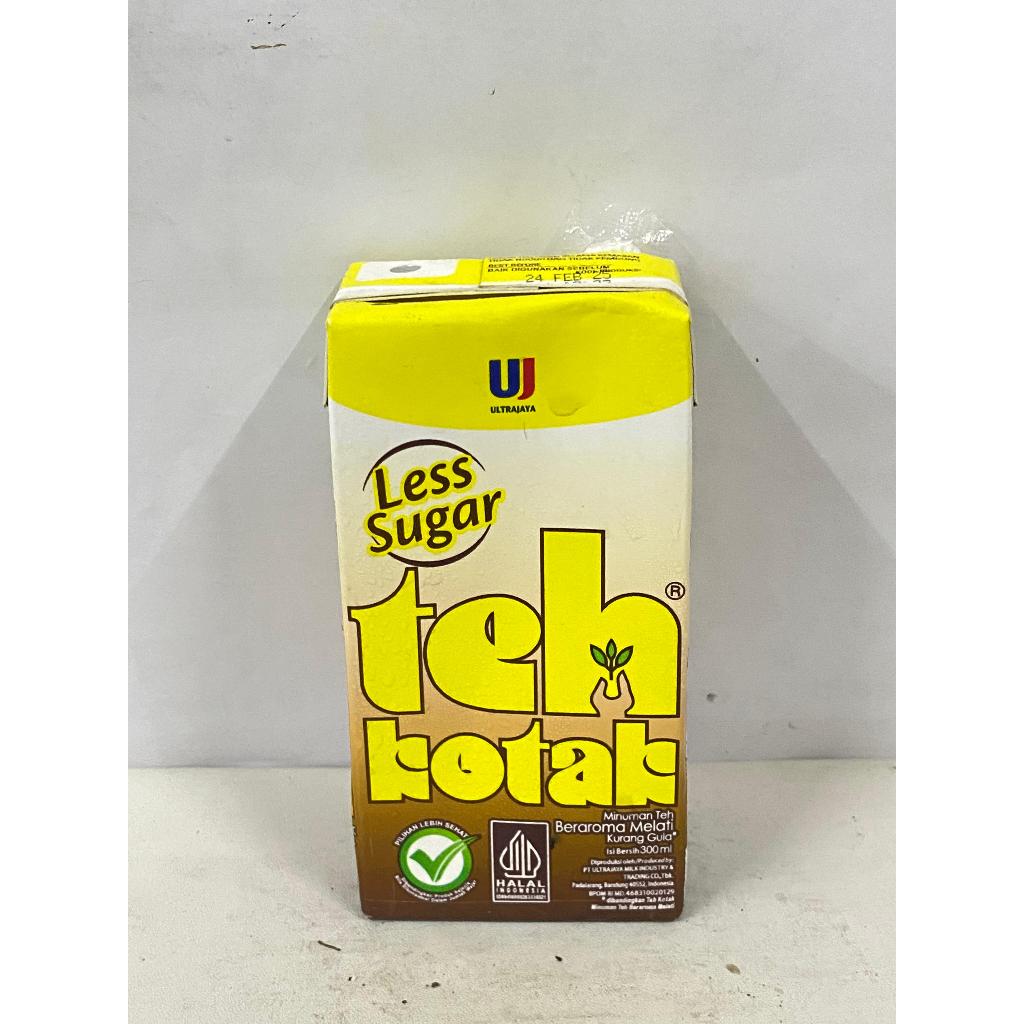 

ULTRA JAYA TEH KOTAK MELATI LESS SUGAR 300ML
