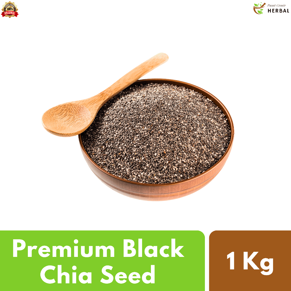 

Chia Seeds Untuk Diet 1 Kg Black Chia Seed Organic Original Biji Chiaseed Premium Quality