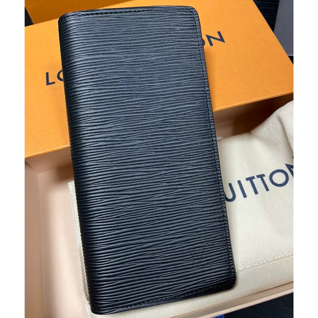 ［ Produk asli Perancis］ M60622 LV Brazza Wallet,Dompet riak hitam,Dompet Pria
