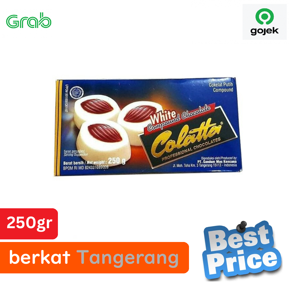 

Colatta White Chocolate 250gr