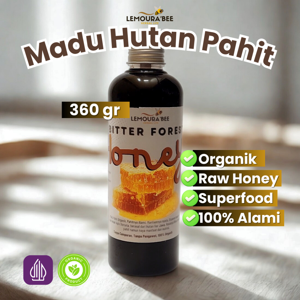 

MADU PAHIT MURNI 100%GRADE A/MADU PAHIT ASLI 100% HUTAN LIAR/BITTER FOREST HONEY/MADU KESEHATAN/MADU DIET/SUPLEMEN KESEHATAN/MINUMAN KESEHATAN/MADU PAHIT MURNI 100%/MADU ASLI HUTAN JAWA/ MADU PAKET DIET/SARAPAN SEHAT/MADU MURNI 100%