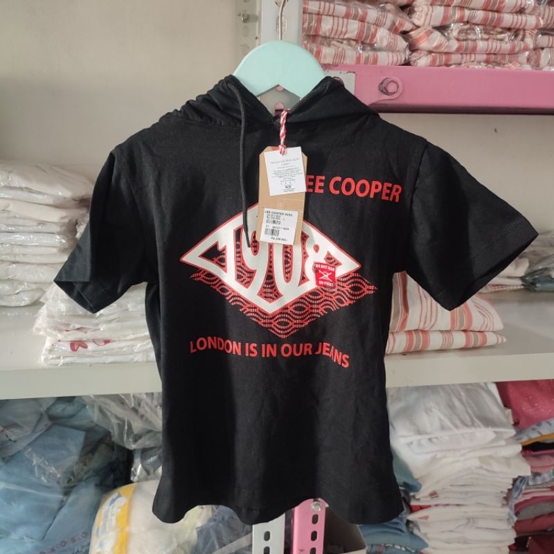 New 4-7 th kaos anak laki laki Lee cooper