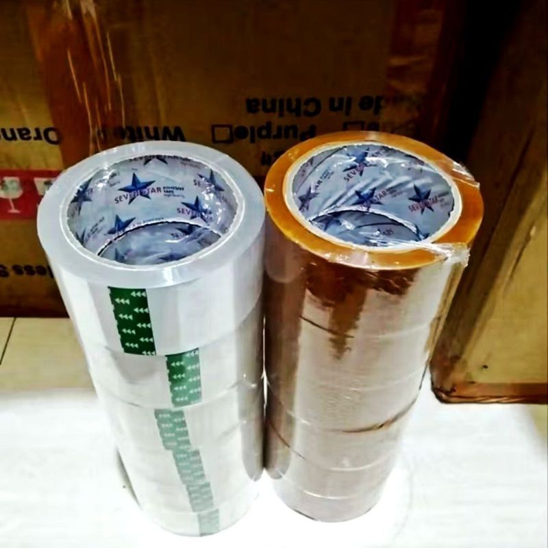 

Lakban Bening Cokelat 45 x 90 yard