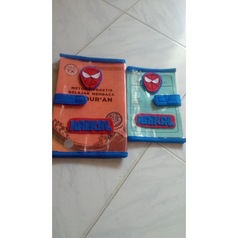 sampul jilid qiroati pratk(bukan buku jilidnya ya ka)