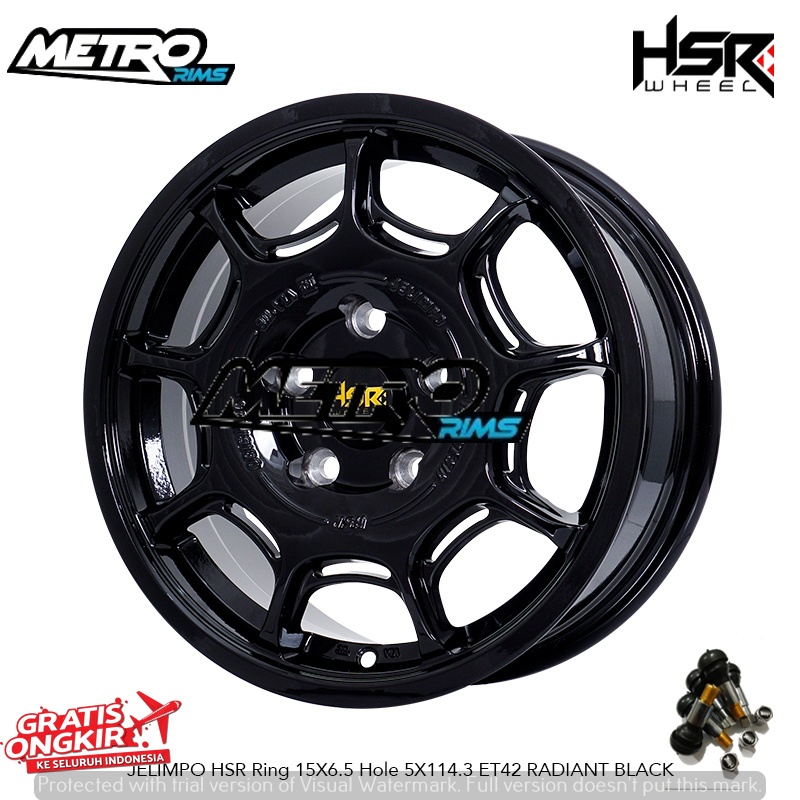 terbaru velg pelek racing hsr jelimpo untuk mobil apv luxio l300 x-over innova brv ertiga-metro