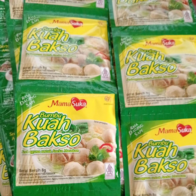 

mama suka kuah bakso 24pcs @8gr