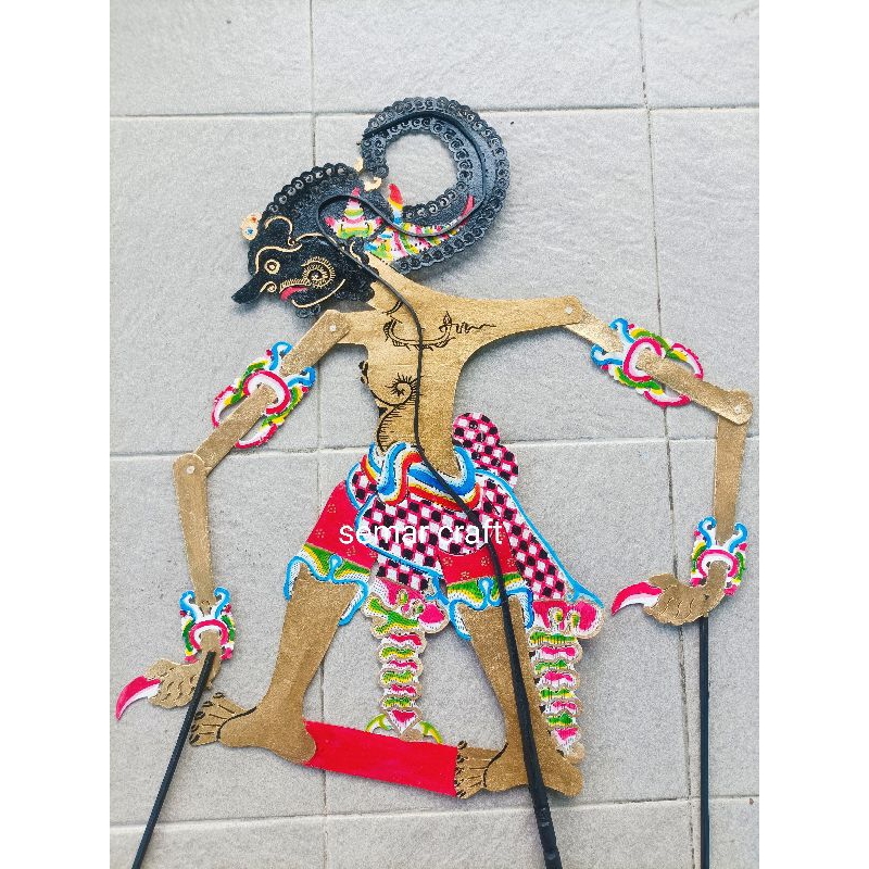 wayang kulit bima / wayang werkudara / bimo