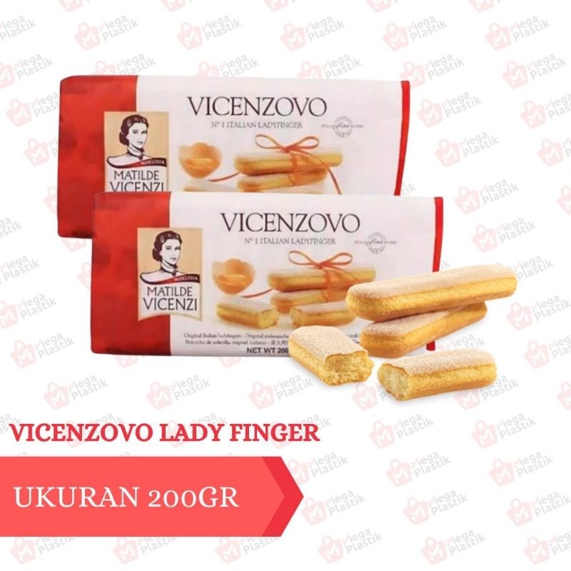 

VICENZOVO LADY FINGER 200GR