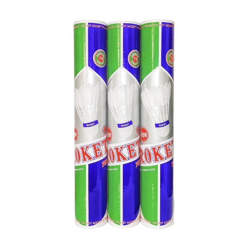 shuttlecock roket ungu