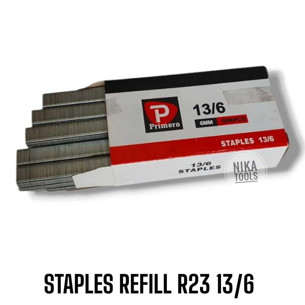 

Staples Stapless Refill Isi Hekter 13/6 6mm Rapid Kodenki