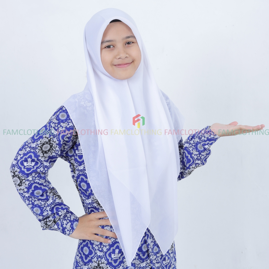 Kemeja Batik SMP Motif Tunas Harapan Tangan Panjang- fam_clothing- batikNasional