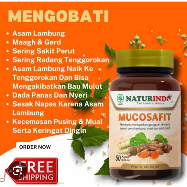 

MUCOSAFIT NATURINDO Jamu Herbal Modern Asli Indonesia