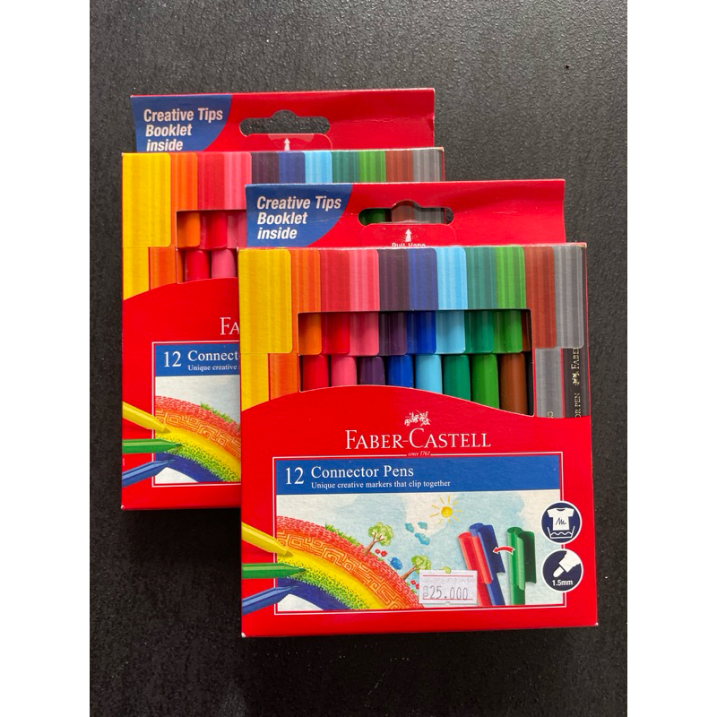 

ATK spidol warna Faber Castell 12 warna