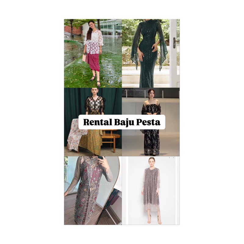 SEWA/RENTAL BAJU KONDANGAN