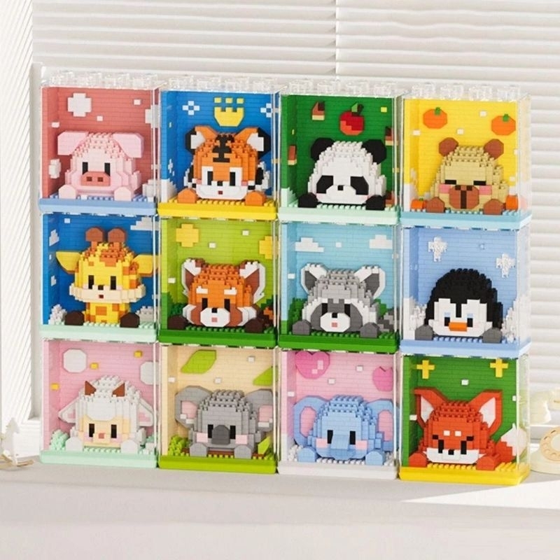 Bricks Animal Series Nano Block Hewan