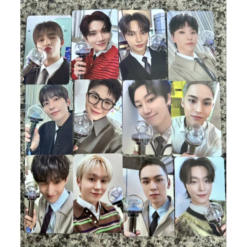 [FIX SHARING] photocard seventeen caratzone caratland 2025  10th anniversary - svt scoups jeonghan j