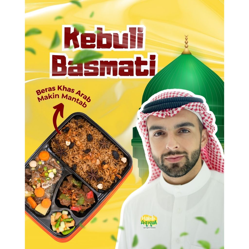 

Habib Aqiqah - Paket Aqiqah Kebuli Basmati Khas Arab