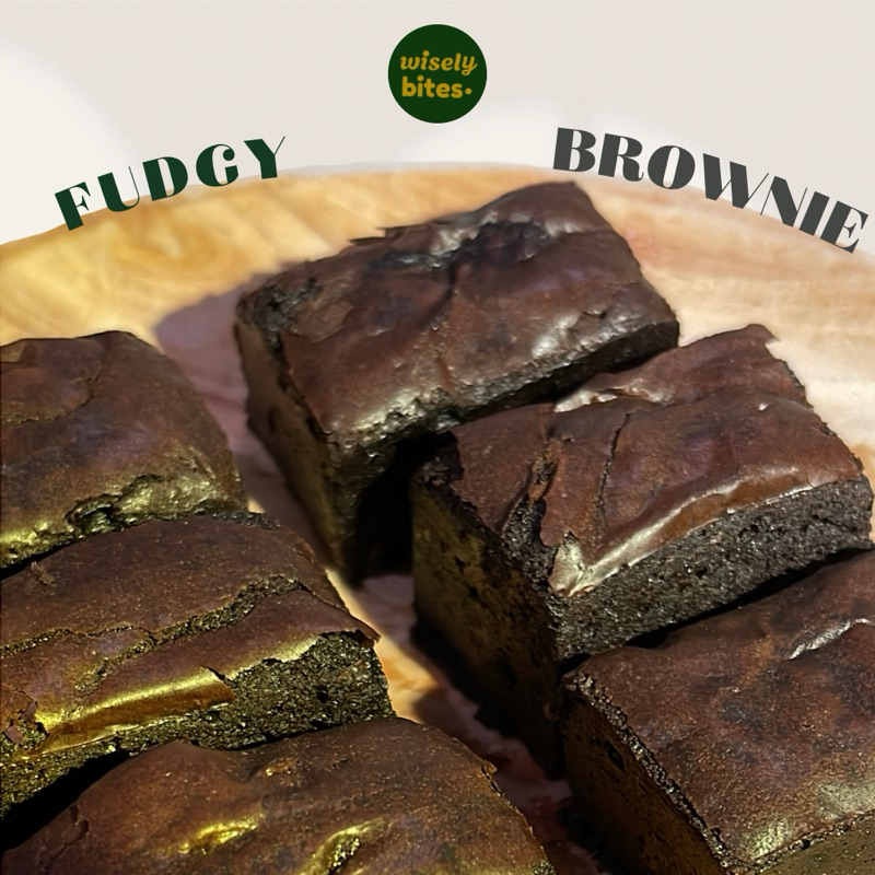 

Fudgy Brownies by Wisely Bites