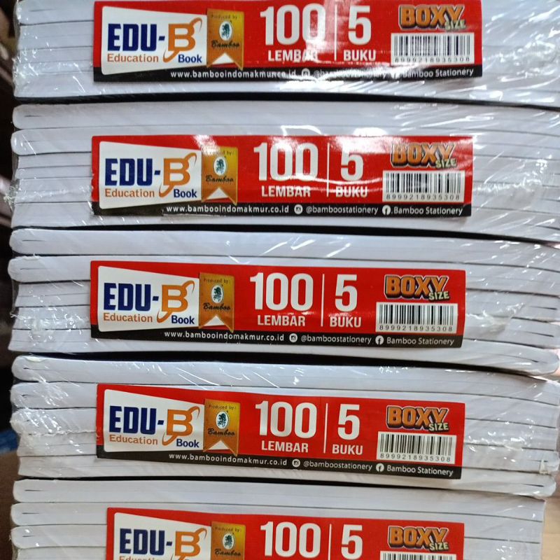 

[5 BUKU] BUKU TULIS PANJANG 100 LEMBAR