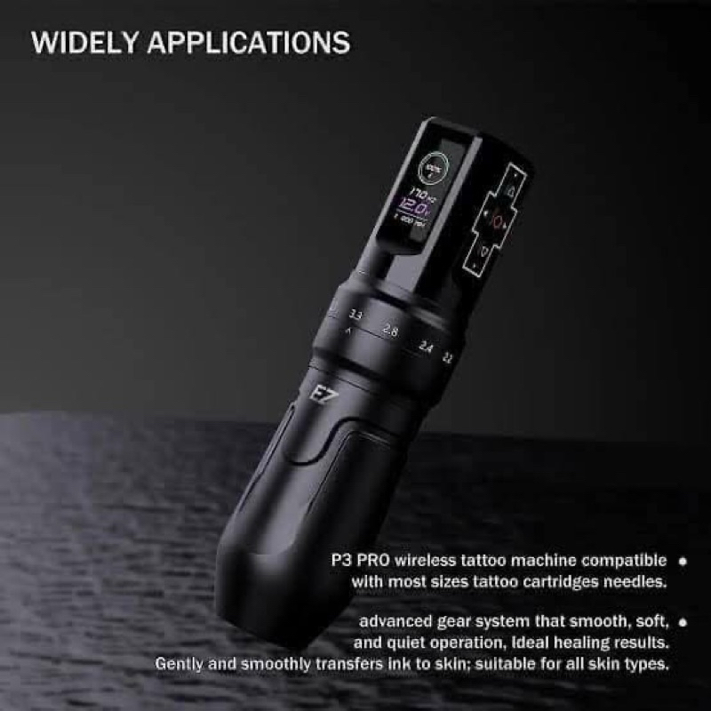 MESIN PEN TATTOO EZ P3Pro Digital