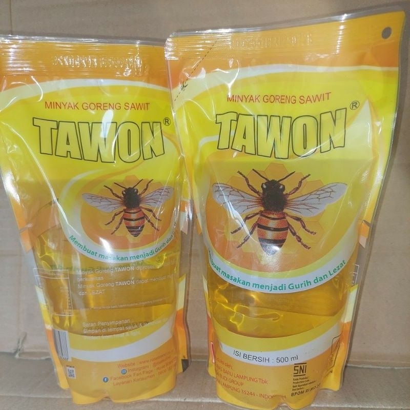 

Minyak Goreng Merk Tawon Isi 500 Ml