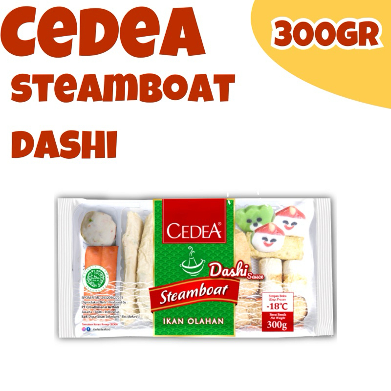 

Cedea Steamboat Olahan Ikan//Dashi//Tomyum//Hotpot Instan