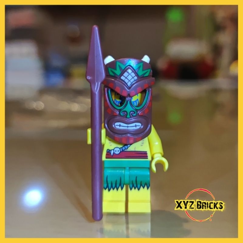 LEGO 71002-5 - Island Warrior Minifigure with Weapon