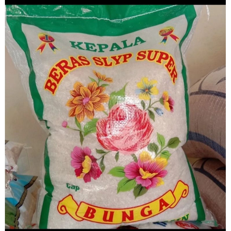 

Beras premium cap bunga 10kg