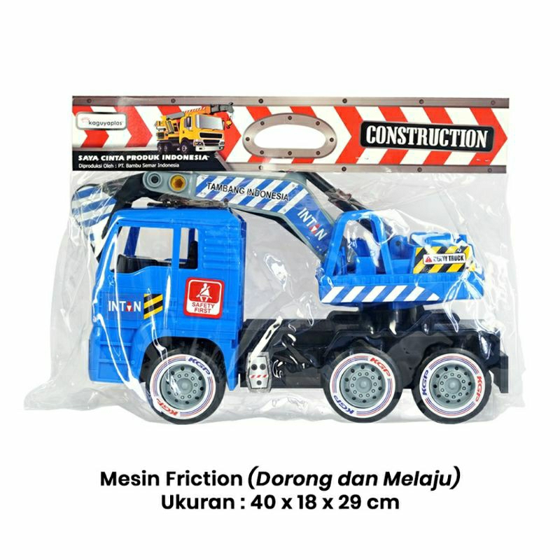 Mainan Mobil KGP Jumbo Excavator Mixer Molen