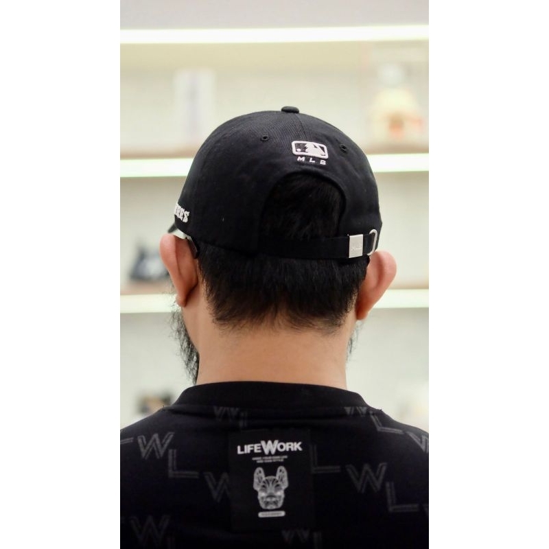 MLB BIG LOGO CAP BLACK