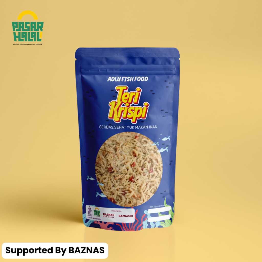 

Snack Camilan Teri Krispi Adlu Fish Food