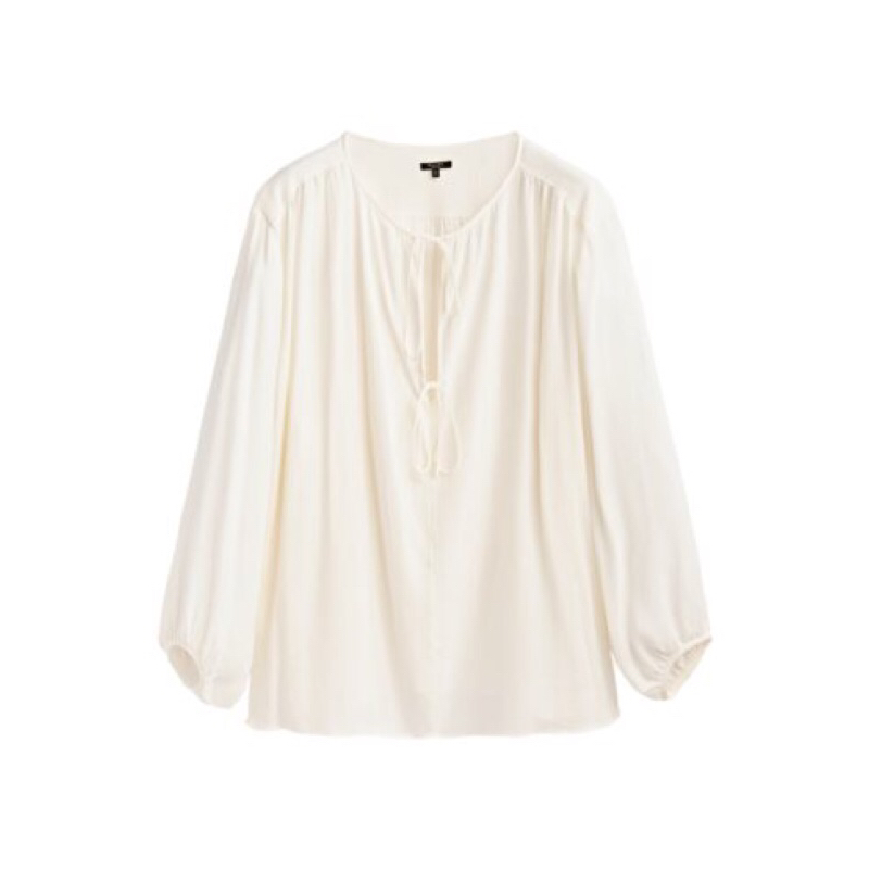 Massimo dutti white blouse wanita original new