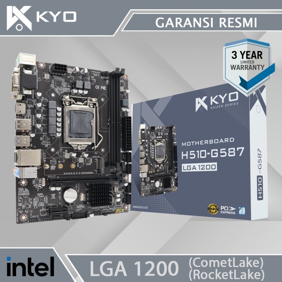 Motherboard KAIZEN H510 Socket LGA 1200 DDR4 Mobo H510 INTEL