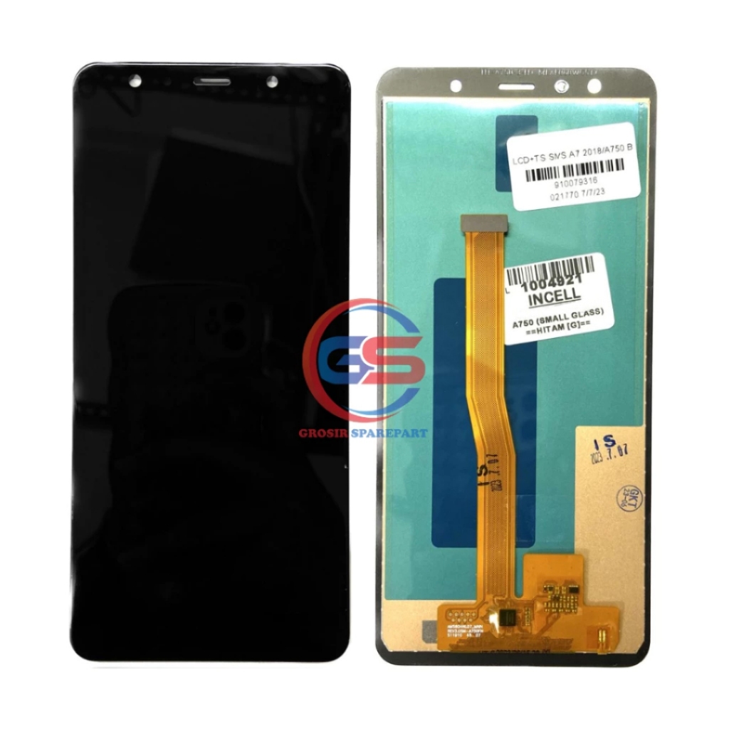 LCD FULLSET TOUCHSCREEN SAMSUNG A750 / A7 2018 ORI