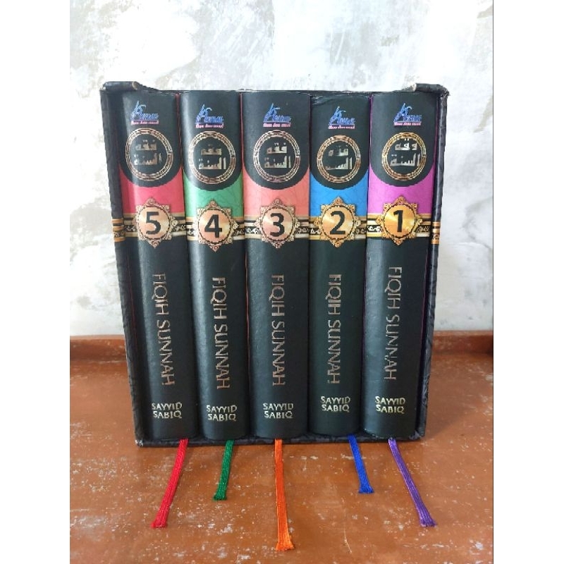 PRELOVED Buku Fiqih Sunnah Sayyid Sabiq Edisi Lengkap Jilid 1-5