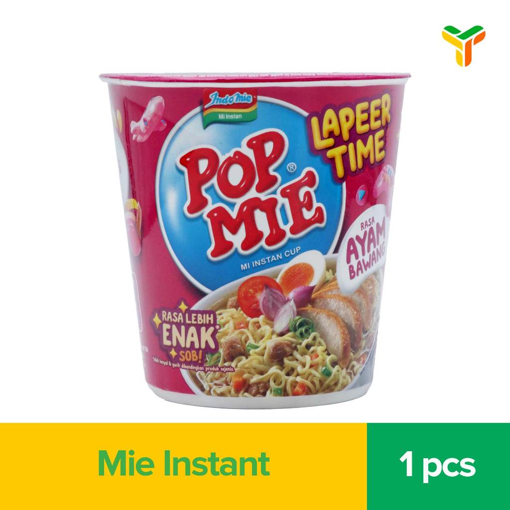 

Pop Mie Ayam Bawang 75G Lapeer Time
