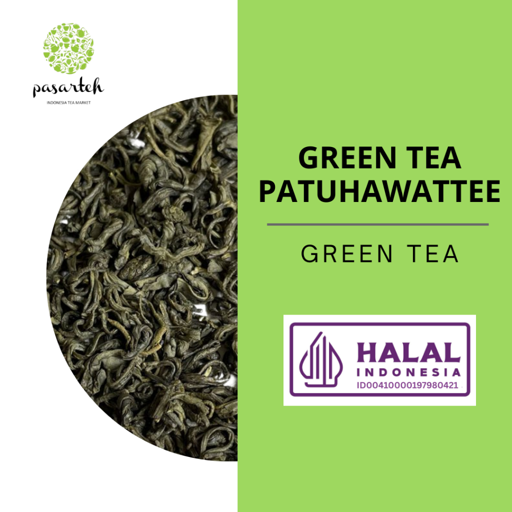 

[ Pasarteh ] Green Tea Patuhawatte I Green Tea I Teh Hijau I Loose Leaf Tea I Teh I Daun Teh