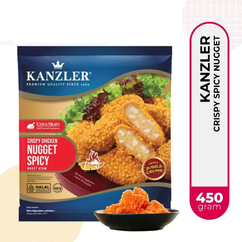 

NAGET CRISPY SPICY 450grBY KANZLER