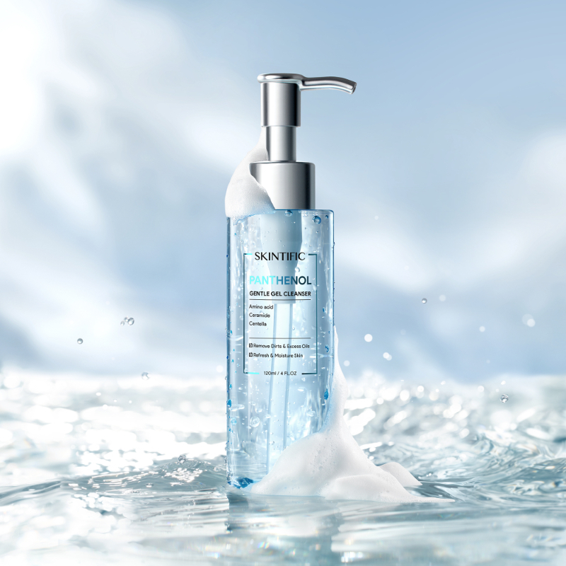Skintific Panthenol Gentle Gel Cleanser 120 ml / Skintific Panthenol Cleanser