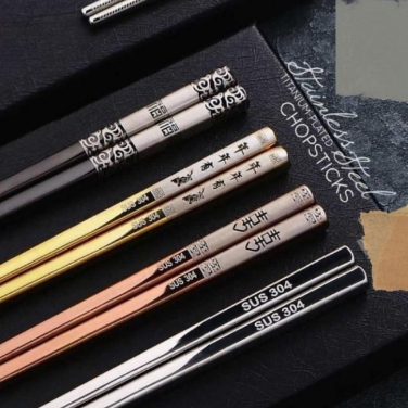 DD - Stainless Steel Chopsticks - Sumpit Stainless Korea Asli