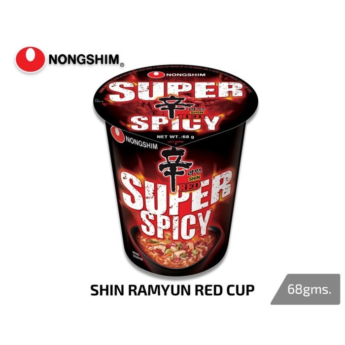 

MIE IMPORT KOREA - NONGSHIM SHIN RAMYUN RED CUP 68gr