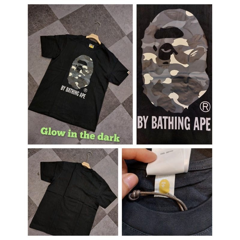 kaos kpala hitamBP glow in the dark