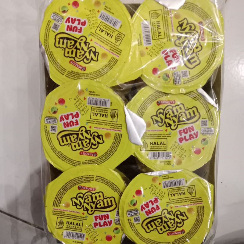 

Nyam nyam crispy isi 12pcs/Nyam-nyam2000/ Nyam2 rice crispy